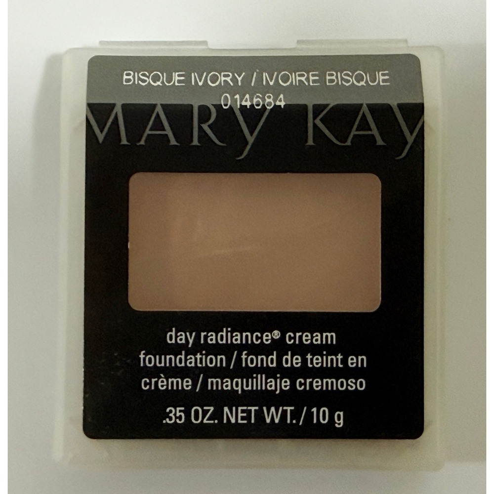 Mary Kay Cream Foundation Womens 0.35oz Bisque Ivory Day Radiance 014684